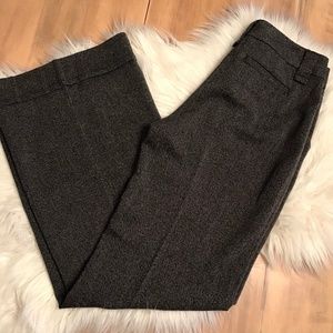 Cabi wide leg boot charcoal career pants Size 8